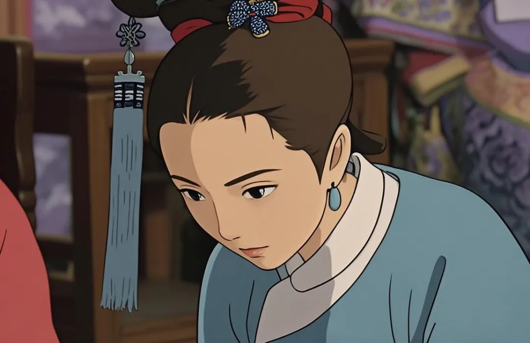 图片[4]-绝了！《甄嬛传》秒变吉卜力画风，手把手教学连我妈都学会了！-课多多