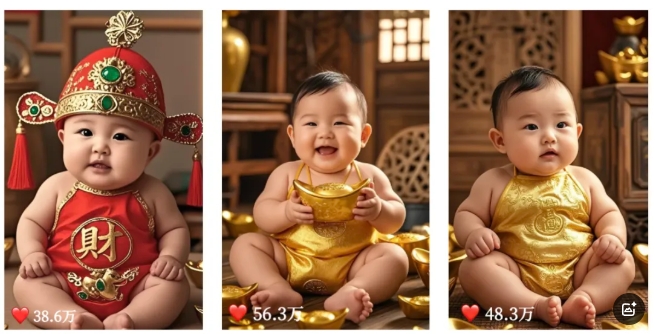 3分钟教会你！“爆火萌娃”祝你发财视频！附完整教程-课多多