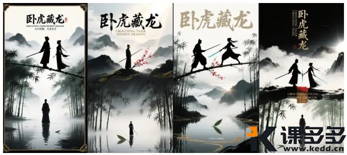 （附提示词）即梦3.0：呈现影视级海报，复杂场景也能轻松驾驭，太牛了！-课多多