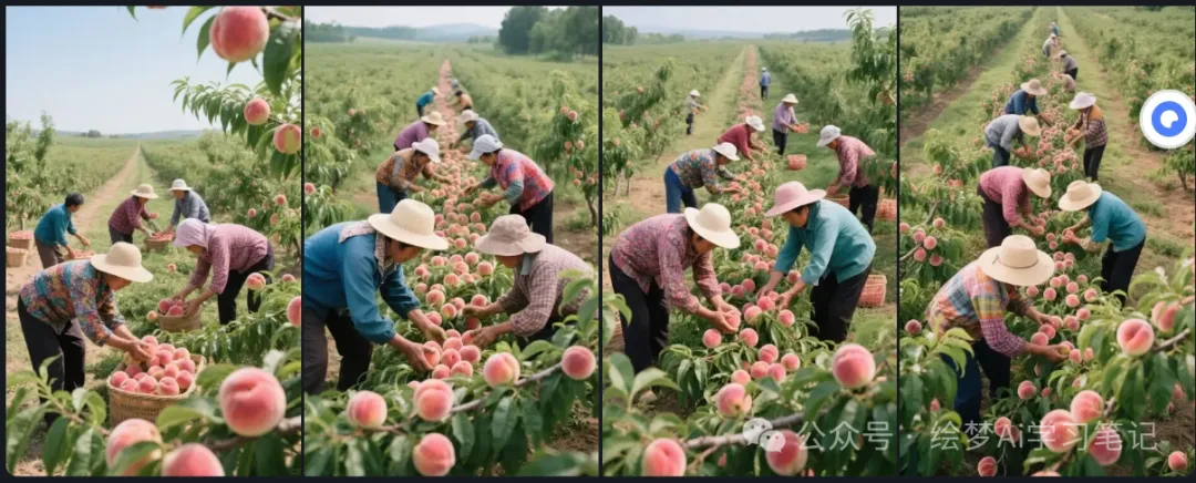 图片[3]-550万播放量，即梦AI制作助农丰收视频，最近太火了-课多多