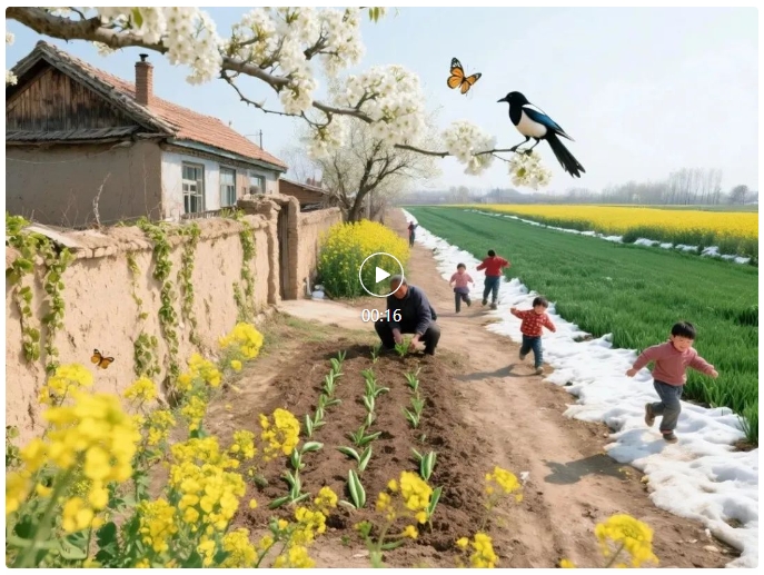 图片[2]-又爆了！一分钟教你制作350万播放量的“农家小院”（附详细提示词）-课多多