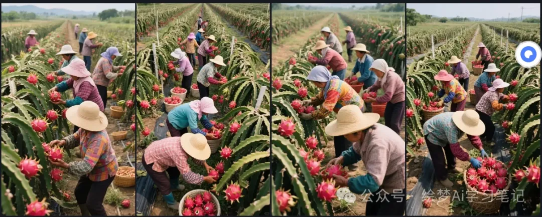 图片[4]-550万播放量，即梦AI制作助农丰收视频，最近太火了-课多多