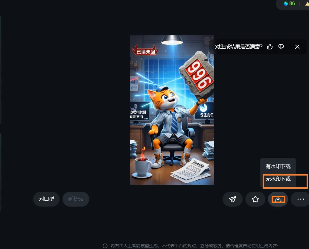 图片[14]-1天吸粉无数，Deepseek竟然能把橘猫做成爆款Ai视频，-课多多