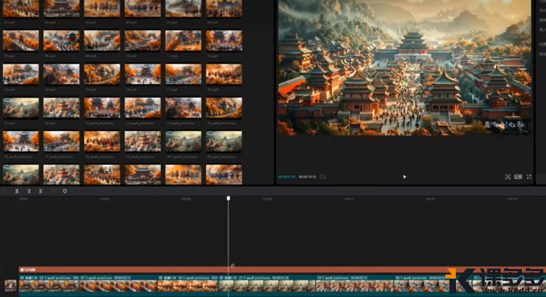 图片[9]-《明朝那些事儿》微缩电影制作，单条视频播放4000万，教你制作-课多多