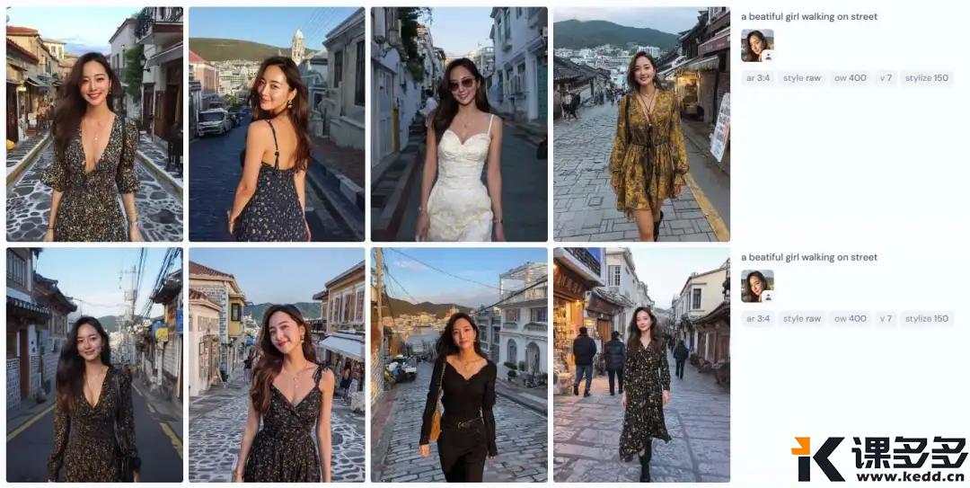 图片[18]-万物皆可一致！Midjourney V7 oref 全项参考实测（含实操经验分享）-课多多