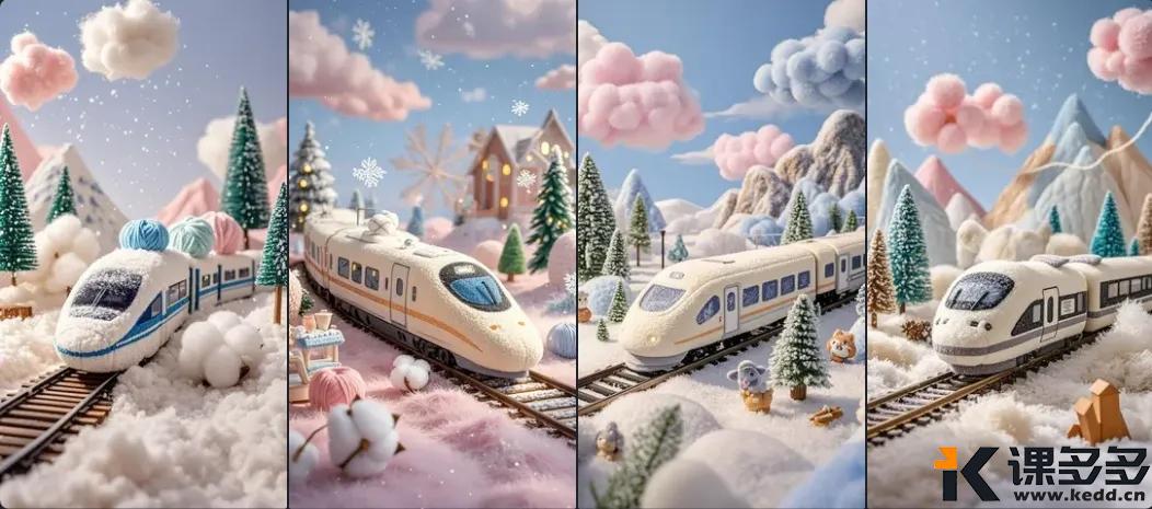 图片[3]-（附提示词）好巴适！用AI制作毛绒绒的梦幻童话，让毛绒绒的温暖包围你！-课多多