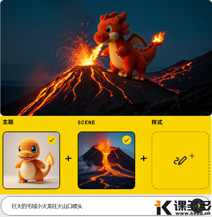 图片[4]-1分钟教会你制作百万播放的巨物宝可梦AI视频-课多多