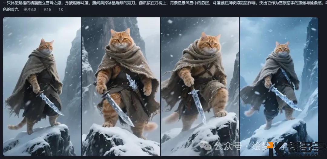 图片[4]-躺着涨粉！用即梦AI打造胖橘猫武侠大片，保姆级教程~-课多多