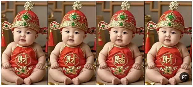 图片[3]-3分钟教会你！“爆火萌娃”祝你发财视频！附完整教程-课多多