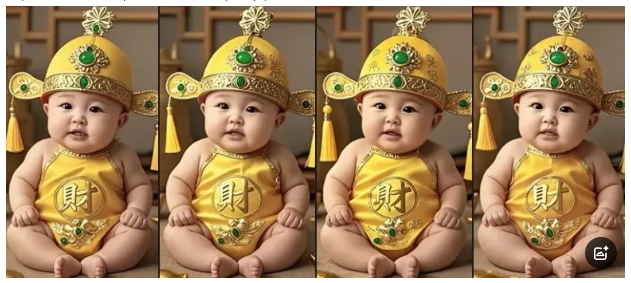 图片[4]-3分钟教会你！“爆火萌娃”祝你发财视频！附完整教程-课多多