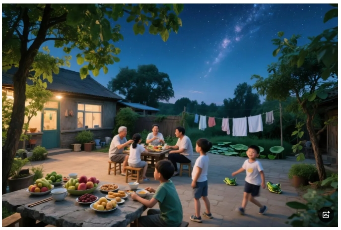 图片[7]-又爆了！一分钟教你制作350万播放量的“农家小院”（附详细提示词）-课多多