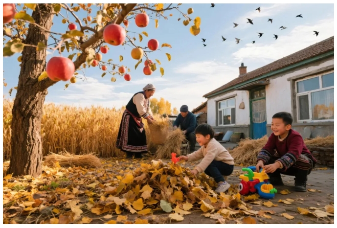 图片[8]-又爆了！一分钟教你制作350万播放量的“农家小院”（附详细提示词）-课多多