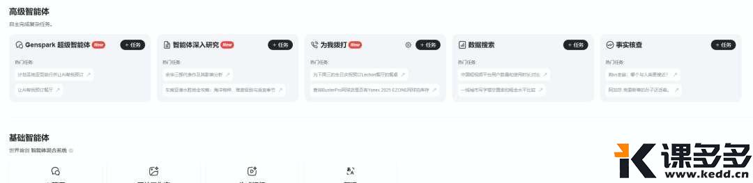 这些是智能体的功能