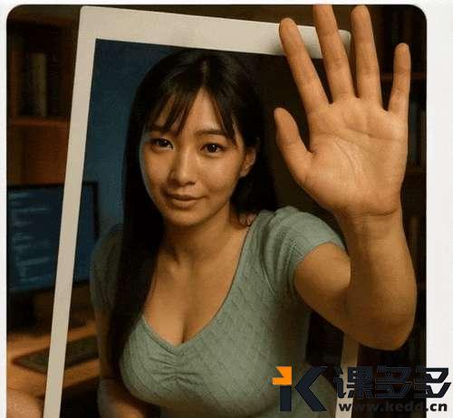 用AI让女友‘呼之欲出’,网友:这谁顶得住?-课多多