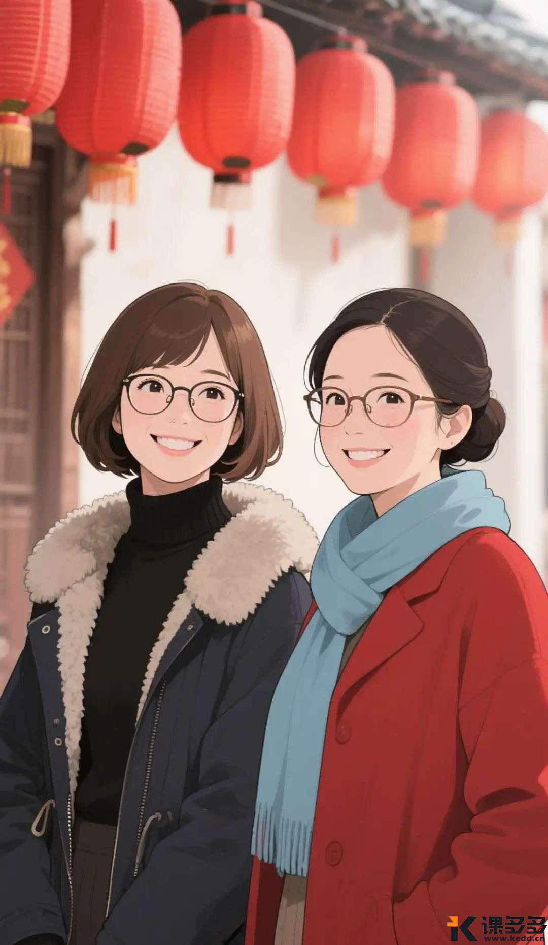 照片用了美颜,没能识别出右侧女性的年龄,加了文字描述也没效果
