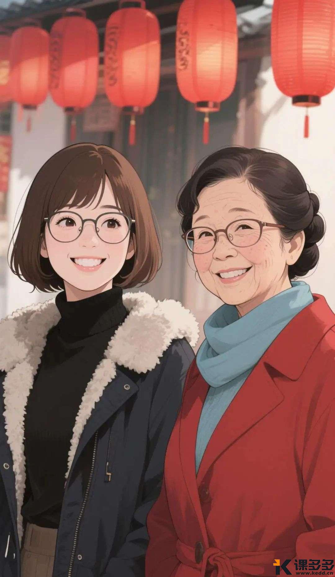 直接回复修改,增加了右侧女性的年龄