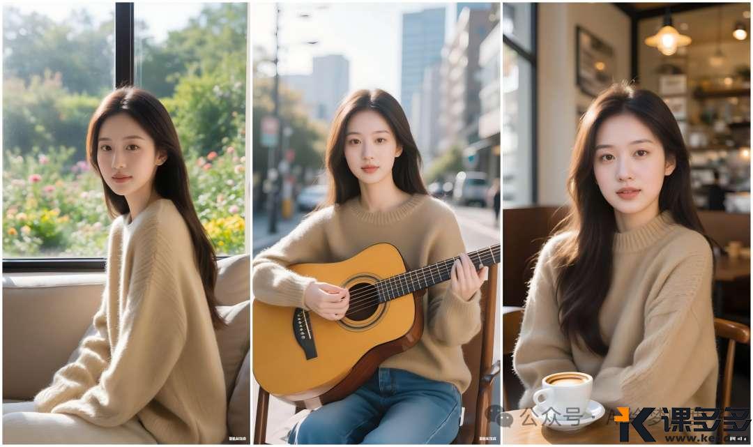 我把PS卸载了！豆包的一句话P图全新升级，超越F.1 Kontext-课多多