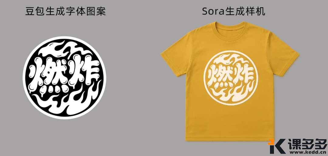 夏天想变时髦精?快用豆包AI一键搞定70年代迷幻泡泡字,让你轻松拥有吸睛复古Tee-课多多