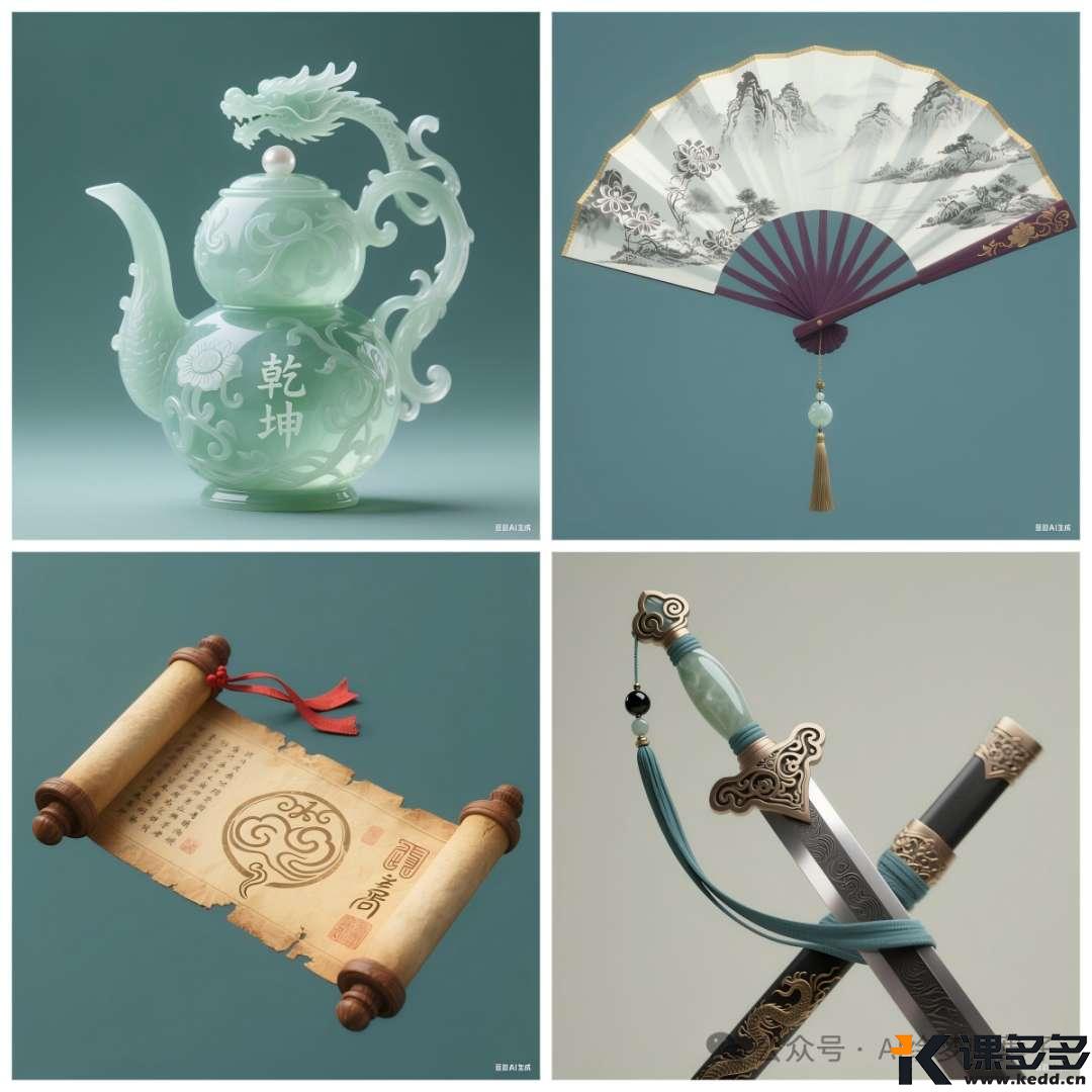 设计师永不加班!AI帮我免费实现3D素材自由(附全套提示词)-课多多