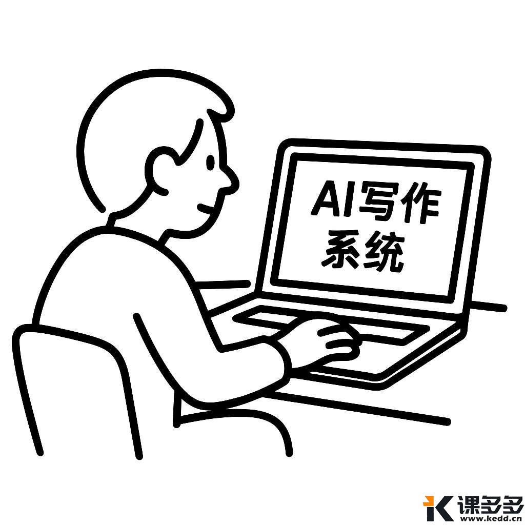 靠AI写作赚钱，拼的不是文笔，而是系统力-课多多