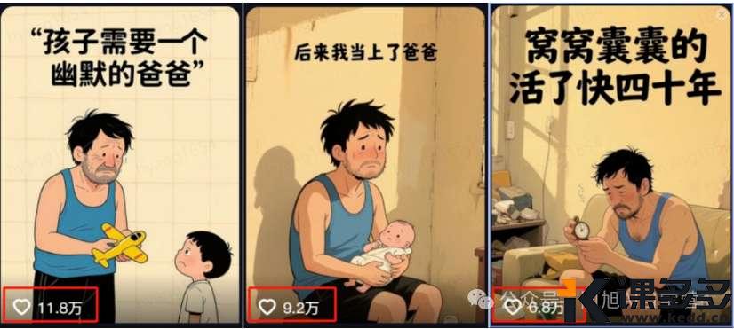 40条作品涨粉12万！用 AI 做 “老男人扎心语录”视频，句句戳中中年泪点，附完整教程！-课多多
