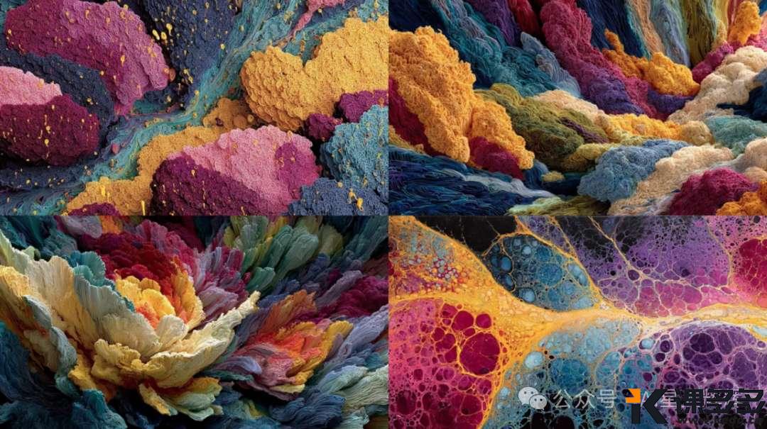 AI绘画Midjourney 教你创作有灵魂的抽象艺术图像-课多多