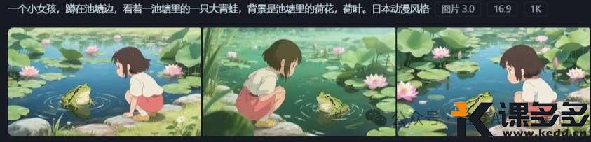 太牛了,即梦AI一张图就能做动画片,省时省力-课多多
