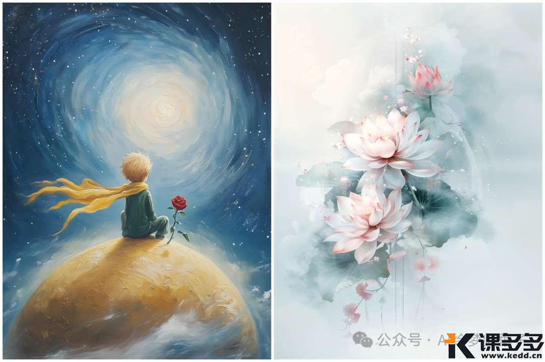 1个公式+1句提示词，AI绘画提示词问题全搞定（保姆级教程）-课多多